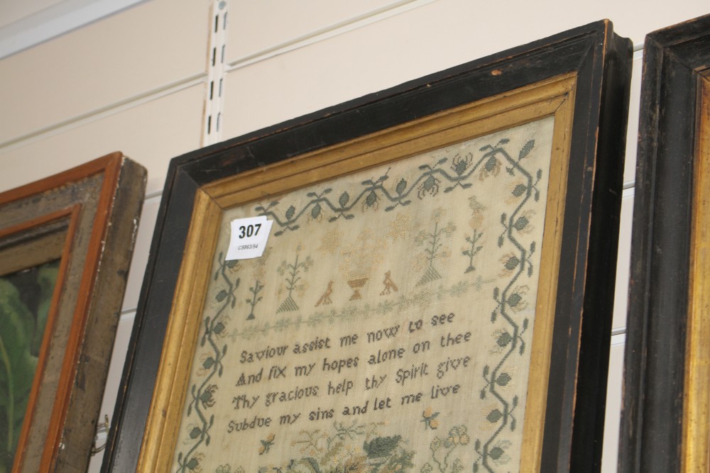 A William IV needlework sampler, by Ann White